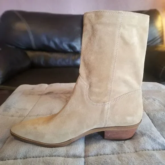 New Rebecca Minkoff Suede Ankle Boots - Picture 2 of 4